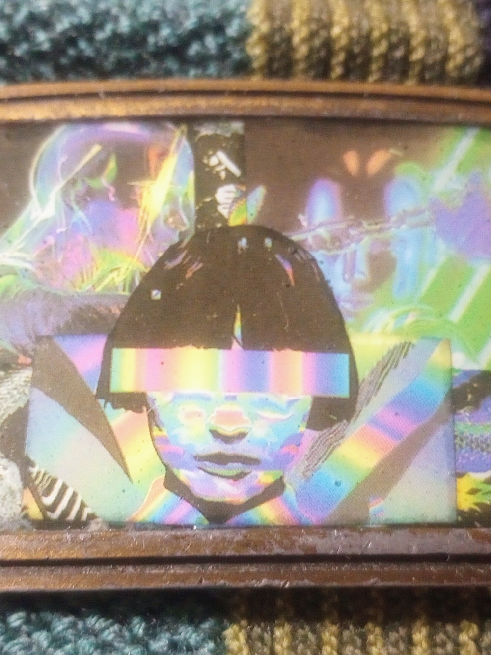 Holographic Cyber-Space Out Of This World Belt Buckle- UNISEX